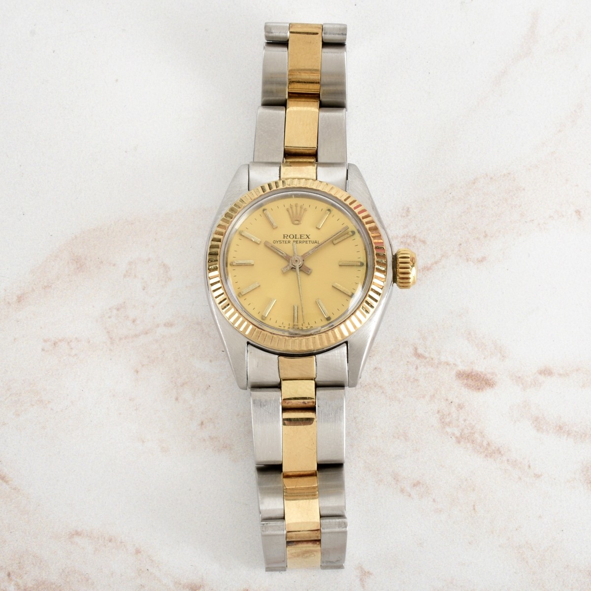 Rolex Oyster Perpetual Two Tone