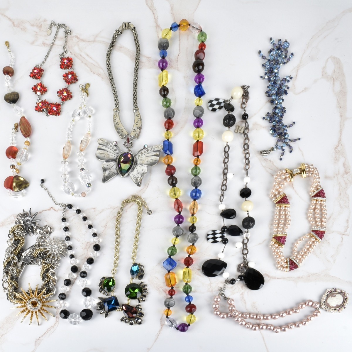 Collection of Fashion Necklaces