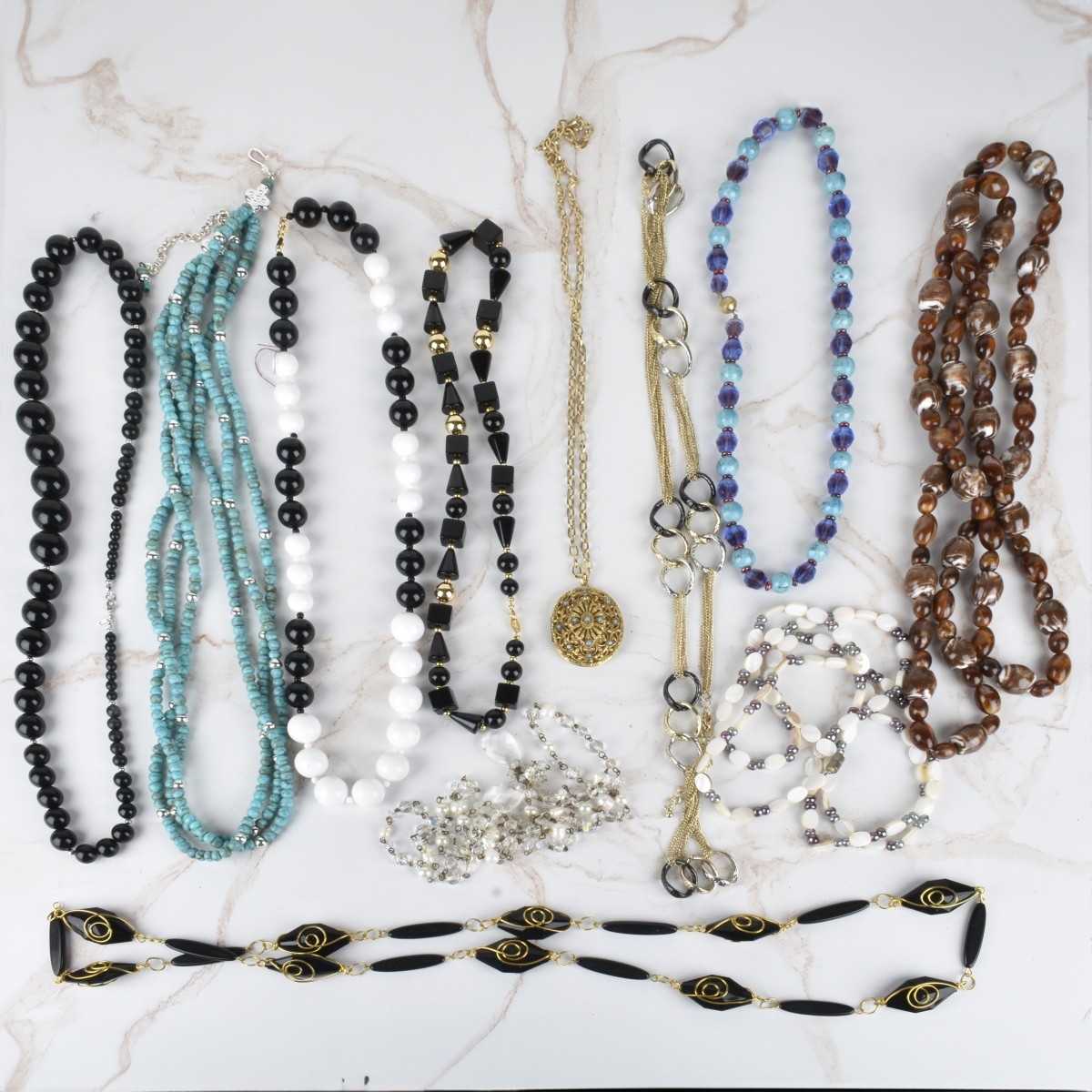 Collection of Fashion Necklaces