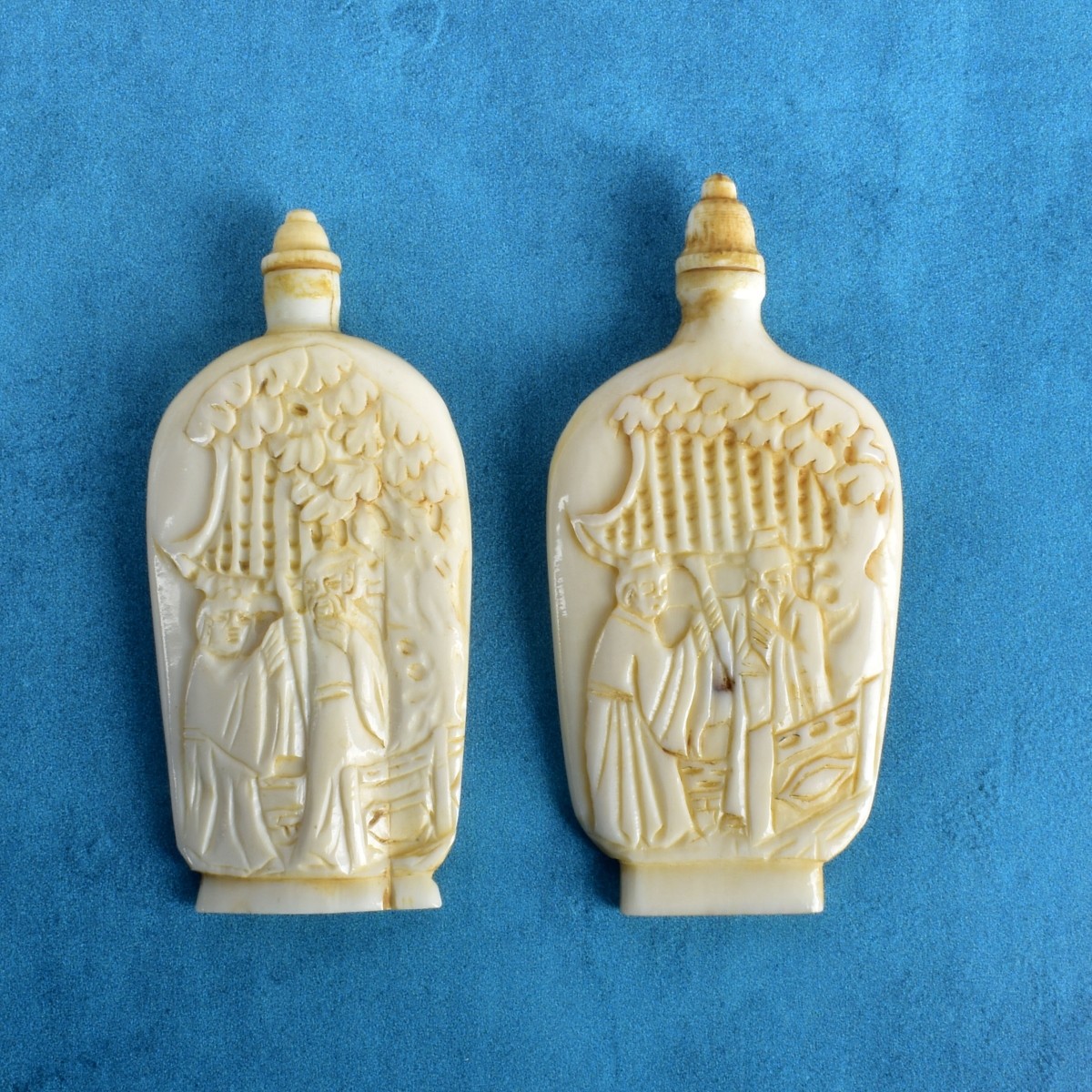 Two Antique Chinese Snuff Bottles