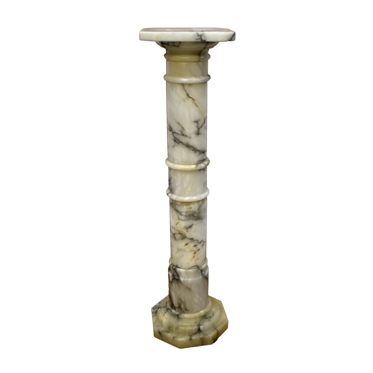 Vintage Marble Column Pedestal