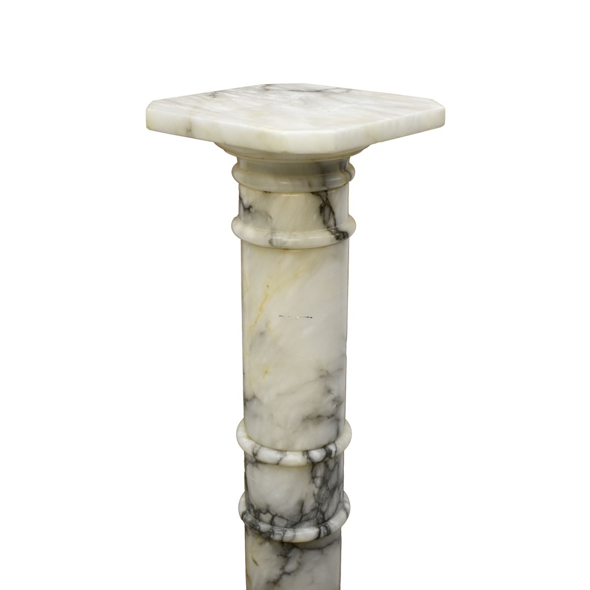 Vintage Marble Column Pedestal