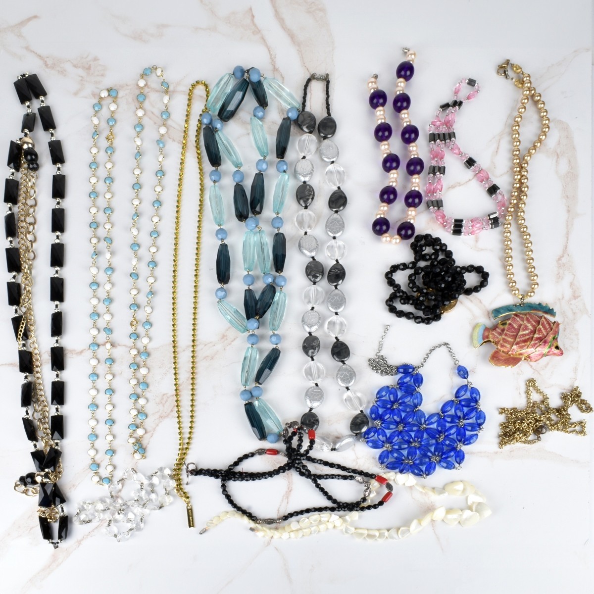 Collection of Fashion Necklaces