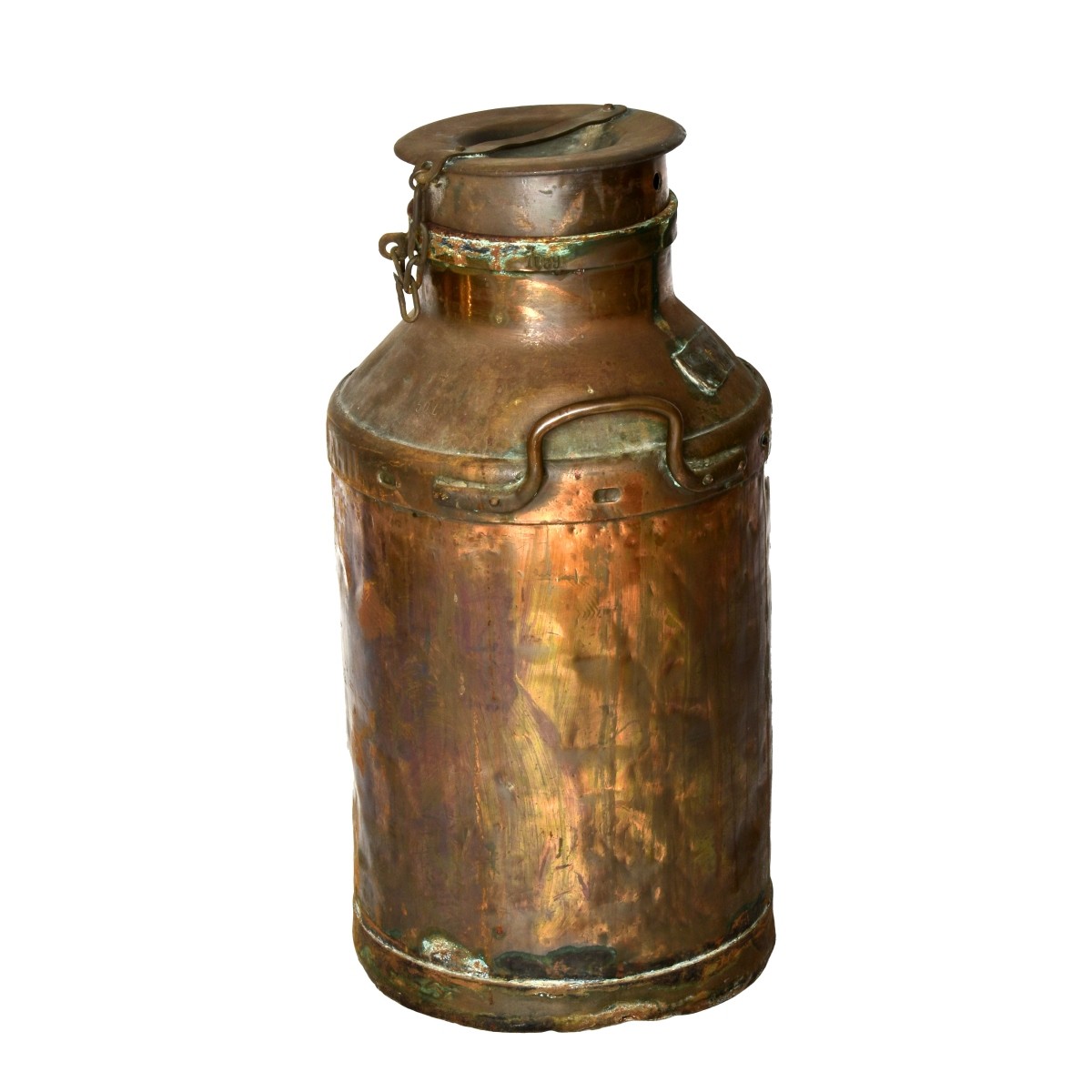 1859 Glaxo Large Copper Milk Can