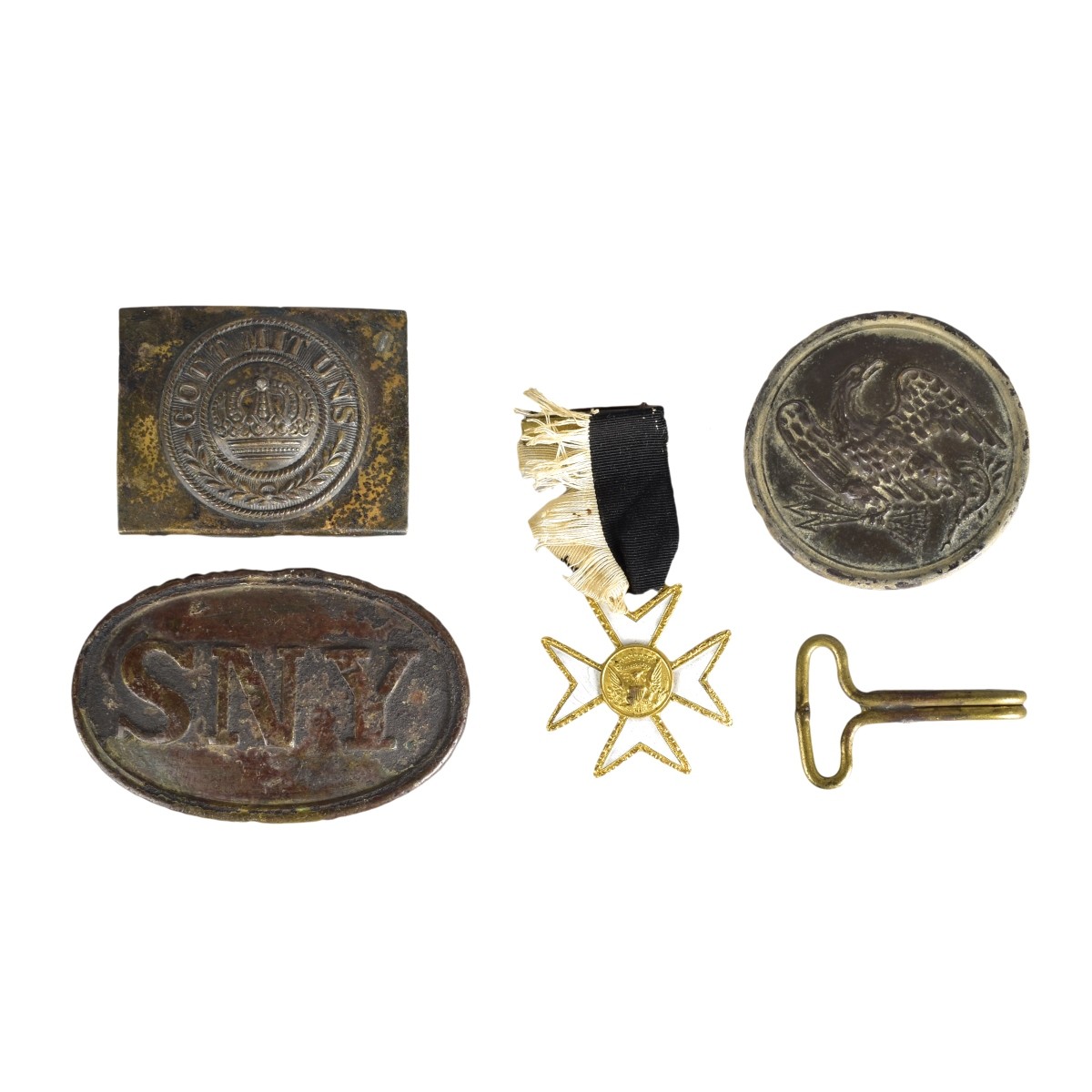 Military Belt Buckles and Metal