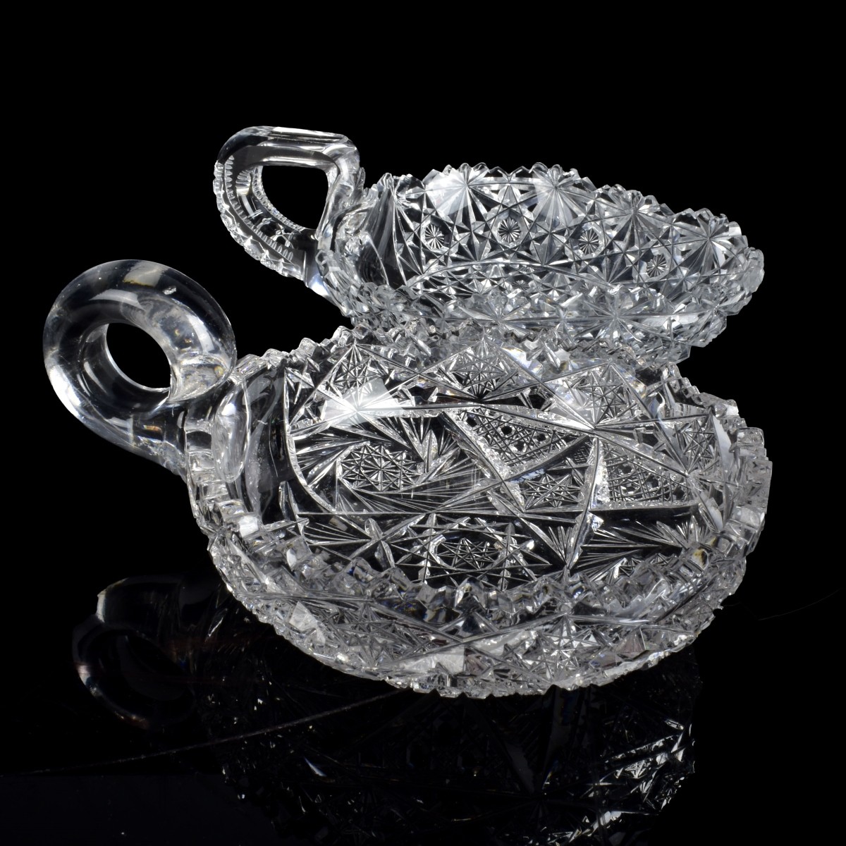 Four Cut Crystal Tableware