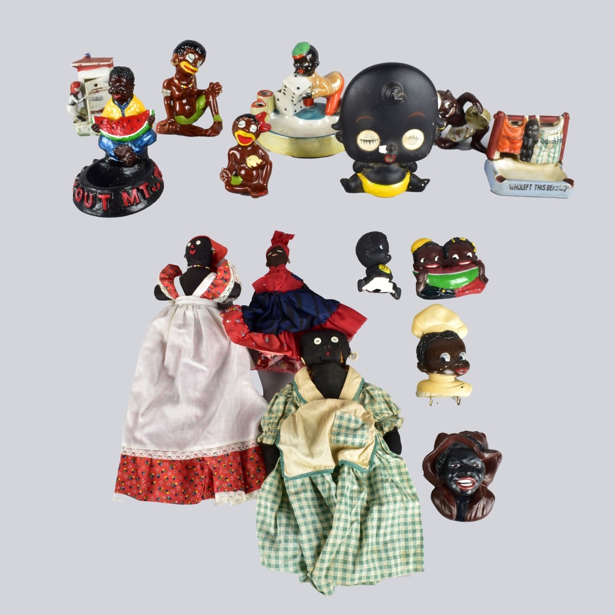 Black Americana Assembled Figures