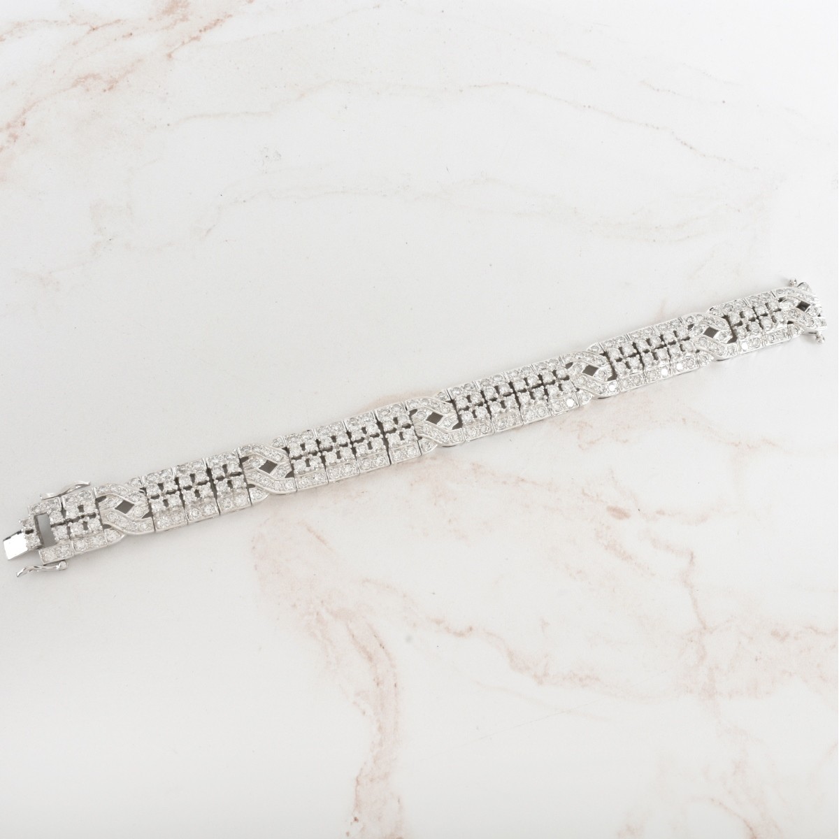 Diamond and 18K Bracelet