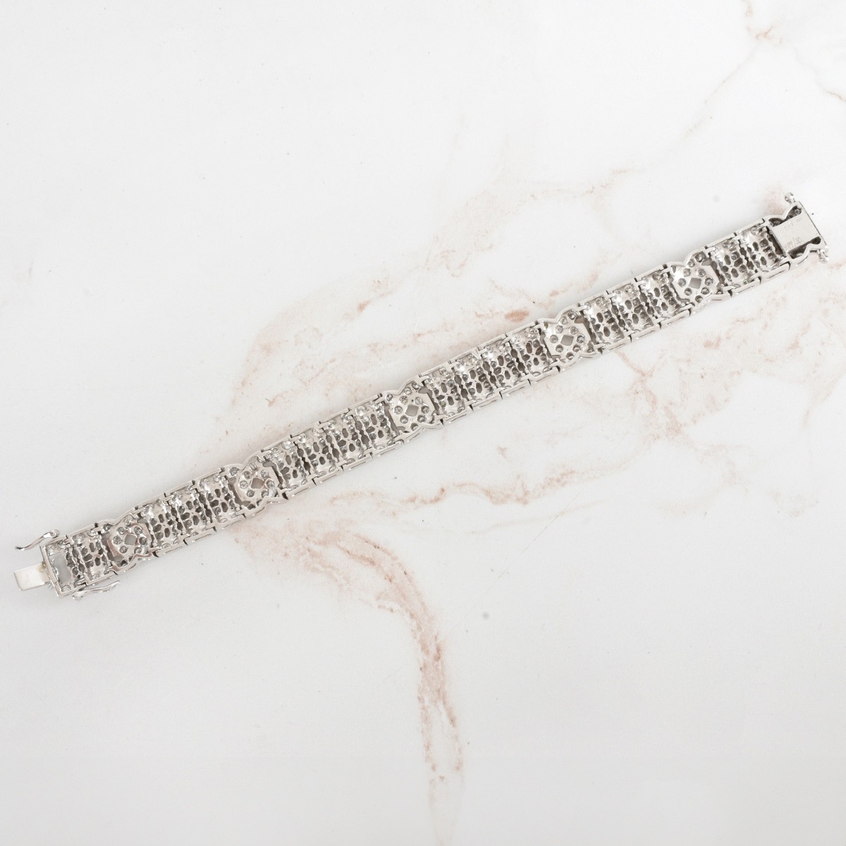 Diamond and 18K Bracelet
