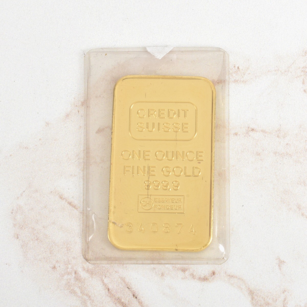 Credit Suisse 1oz Gold Ingot