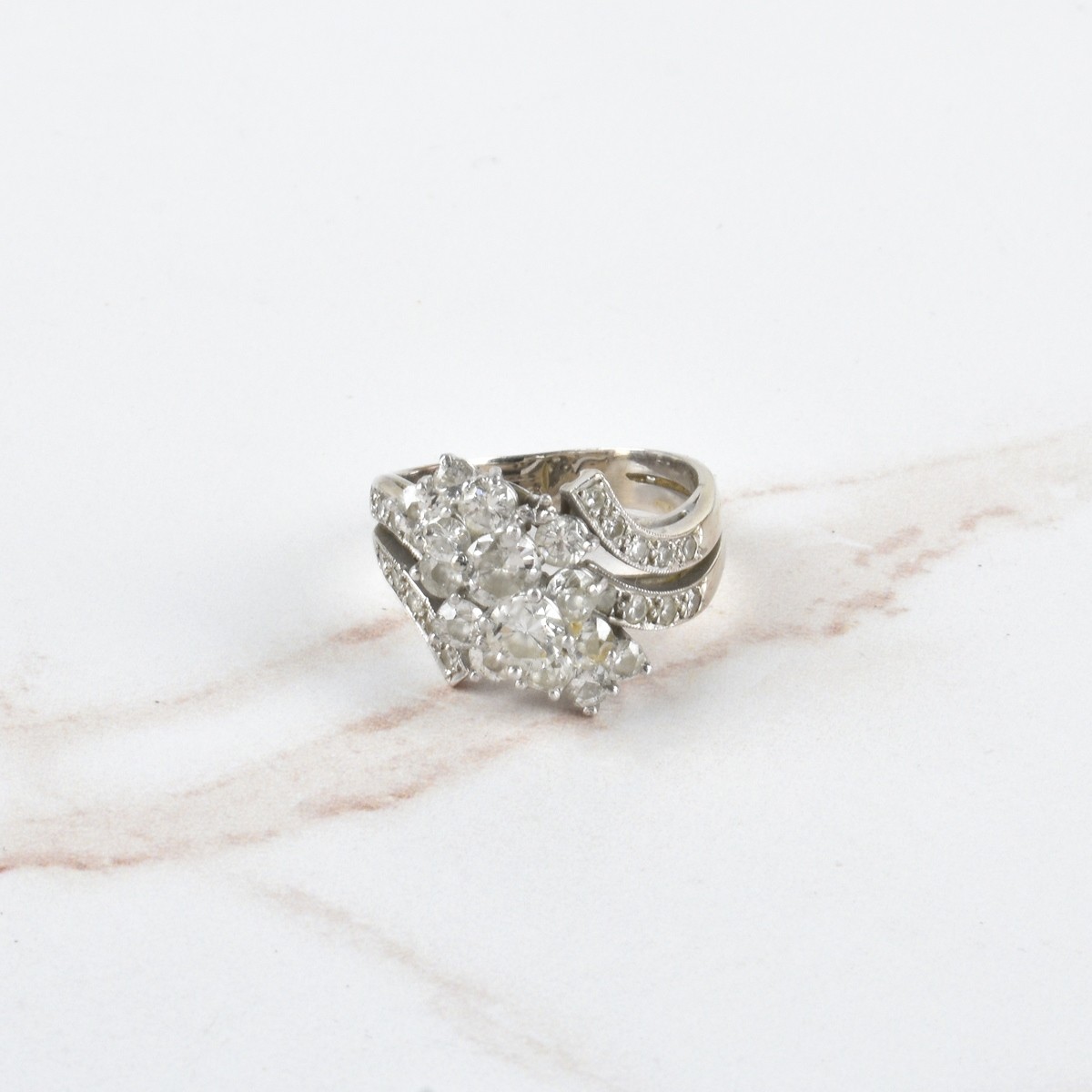 Diamond and 14K Ring