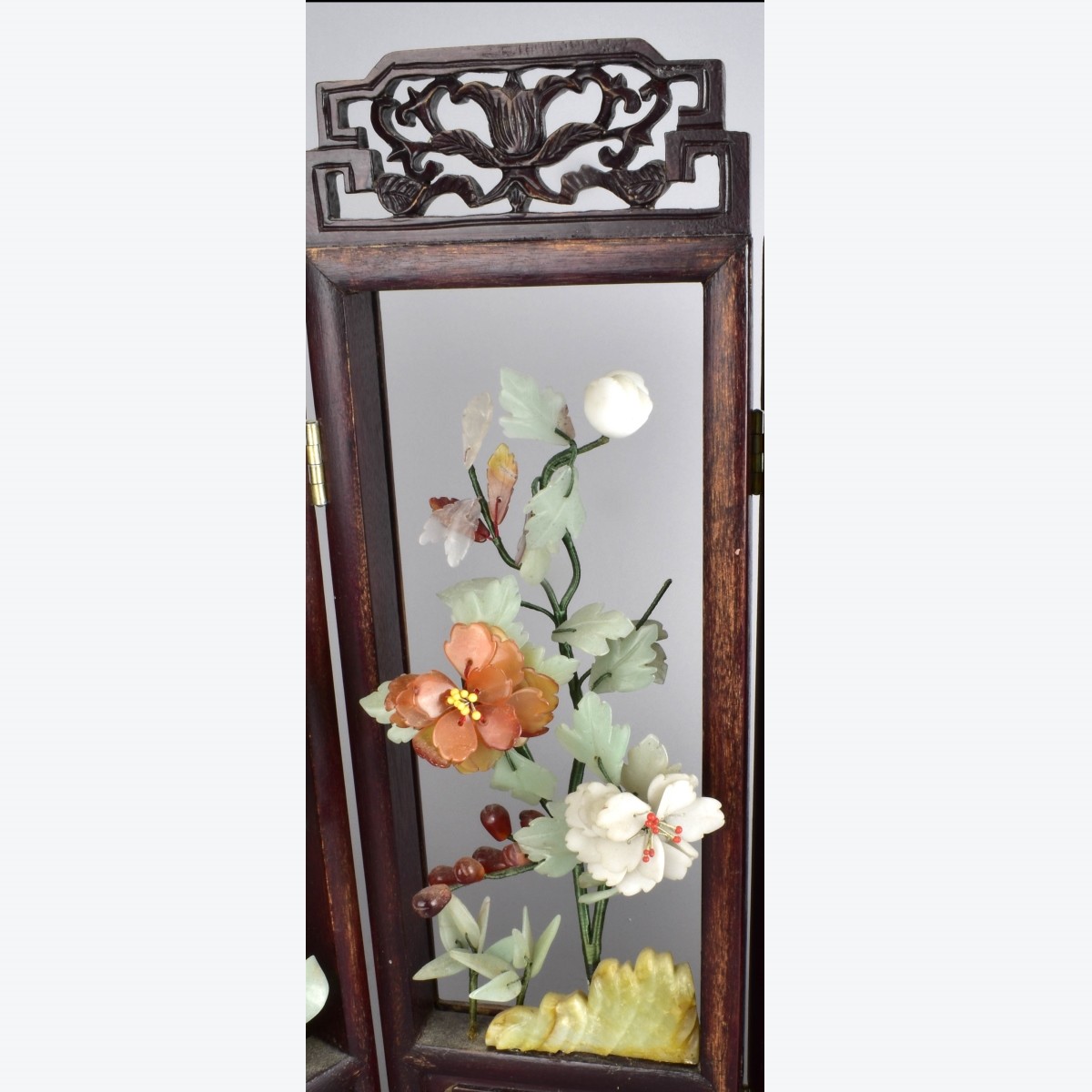 Vintage Chinese 6-Panel Table Screen