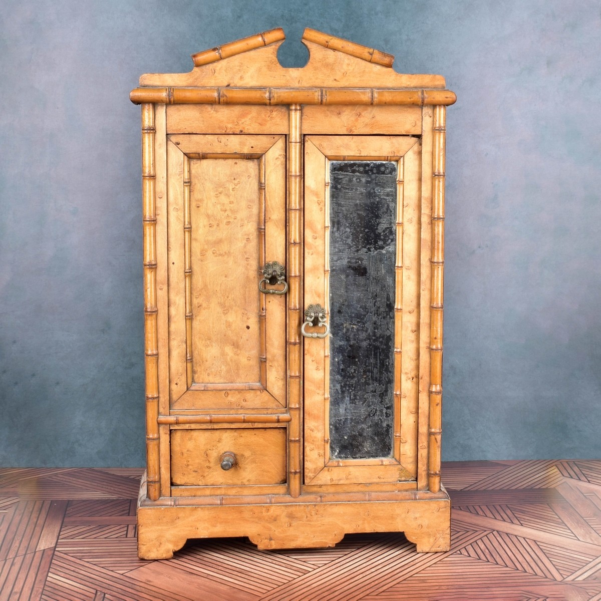 English Regency Miniature Wardrobe