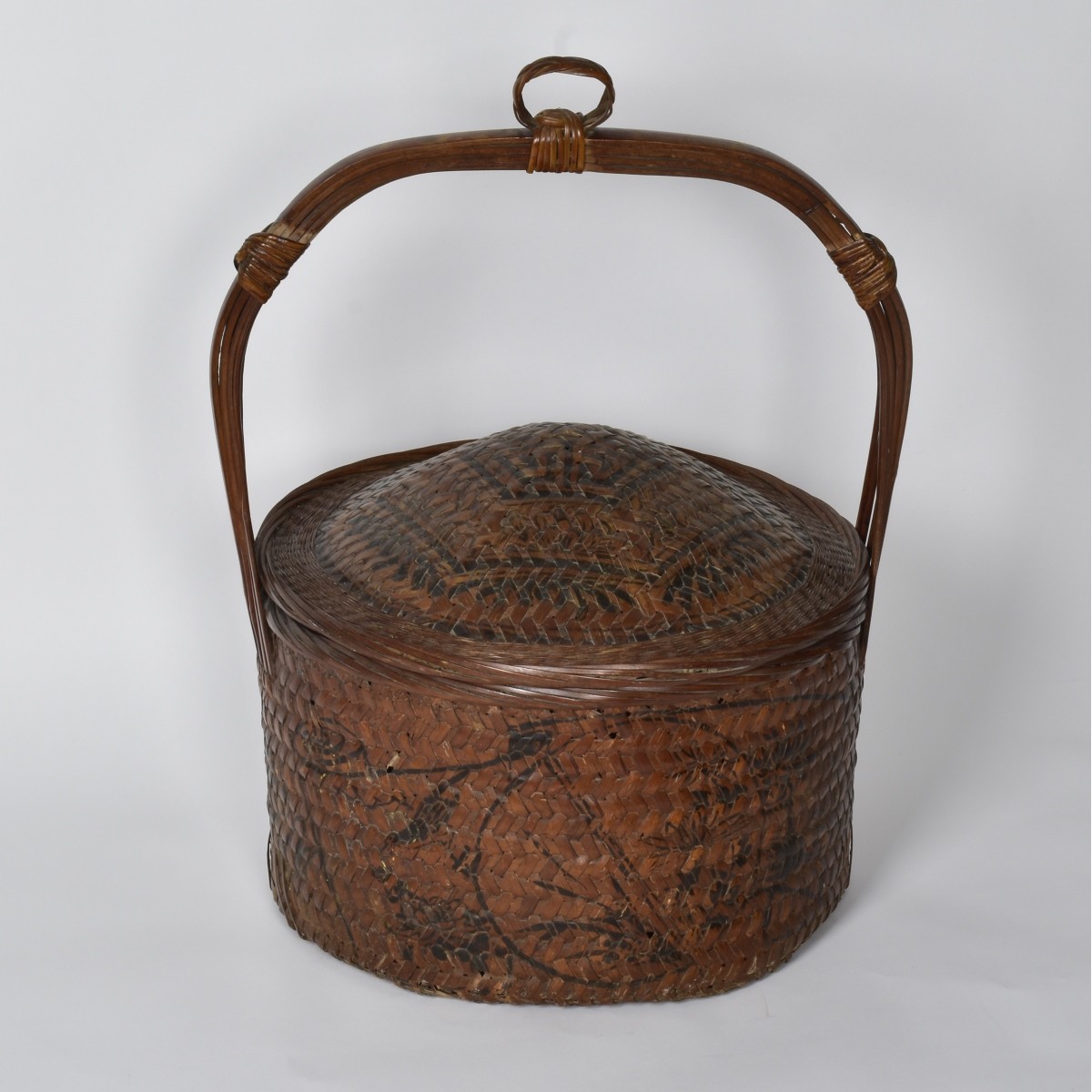 Vintage Chinese Woven Wedding Basket