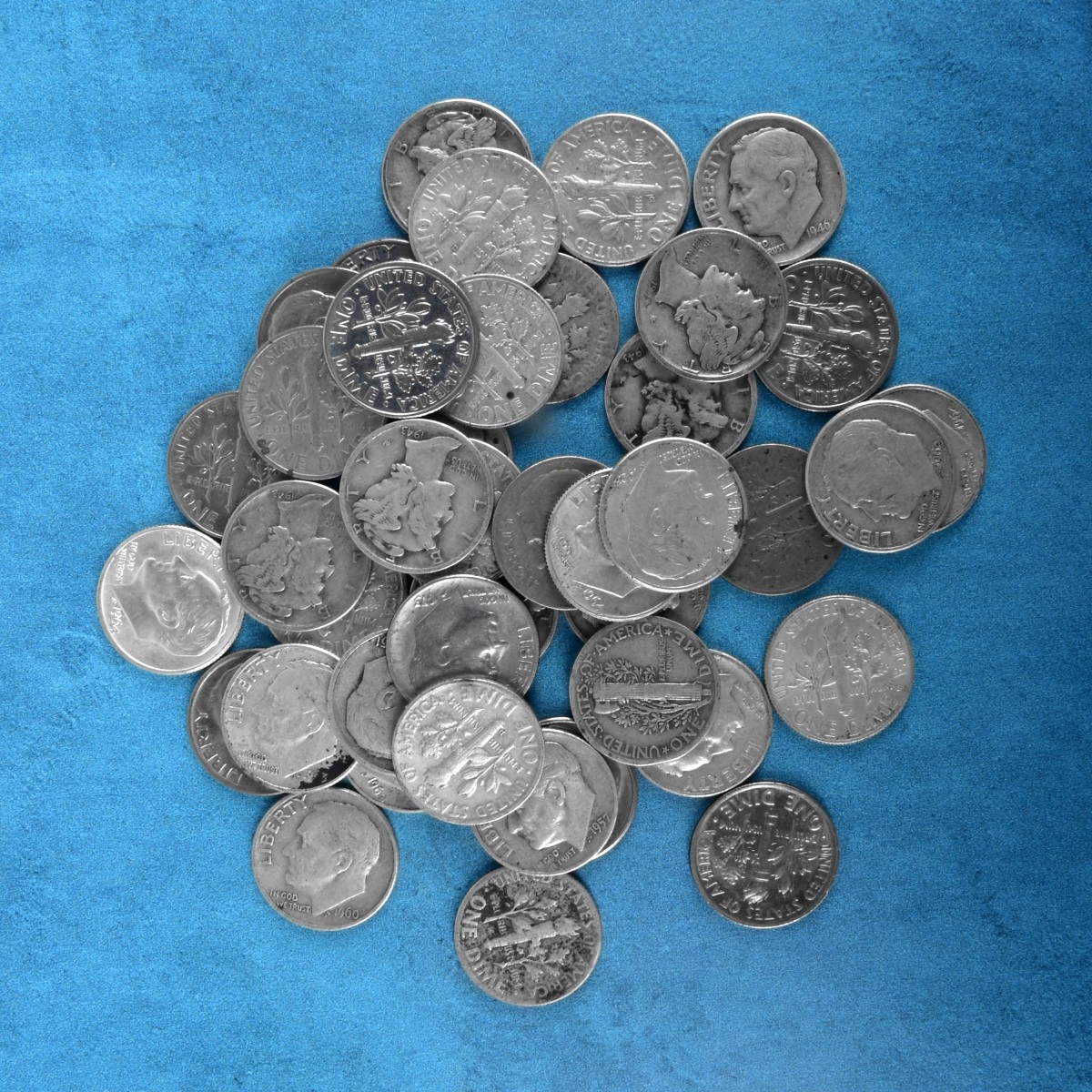 (43) U.S. Silver Dimes