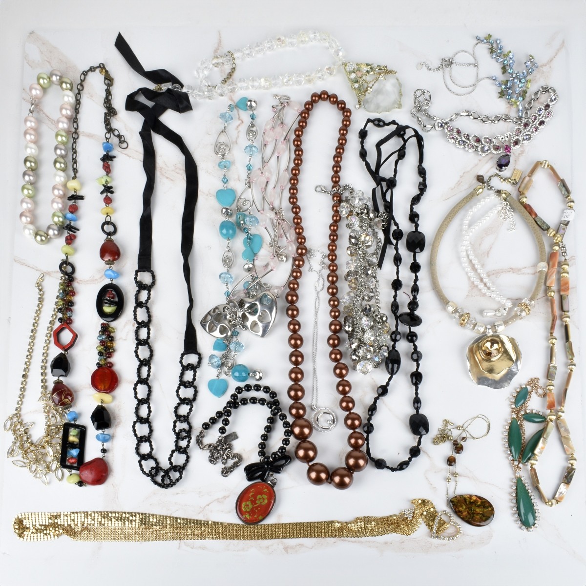 Collection of Fashion Necklaces