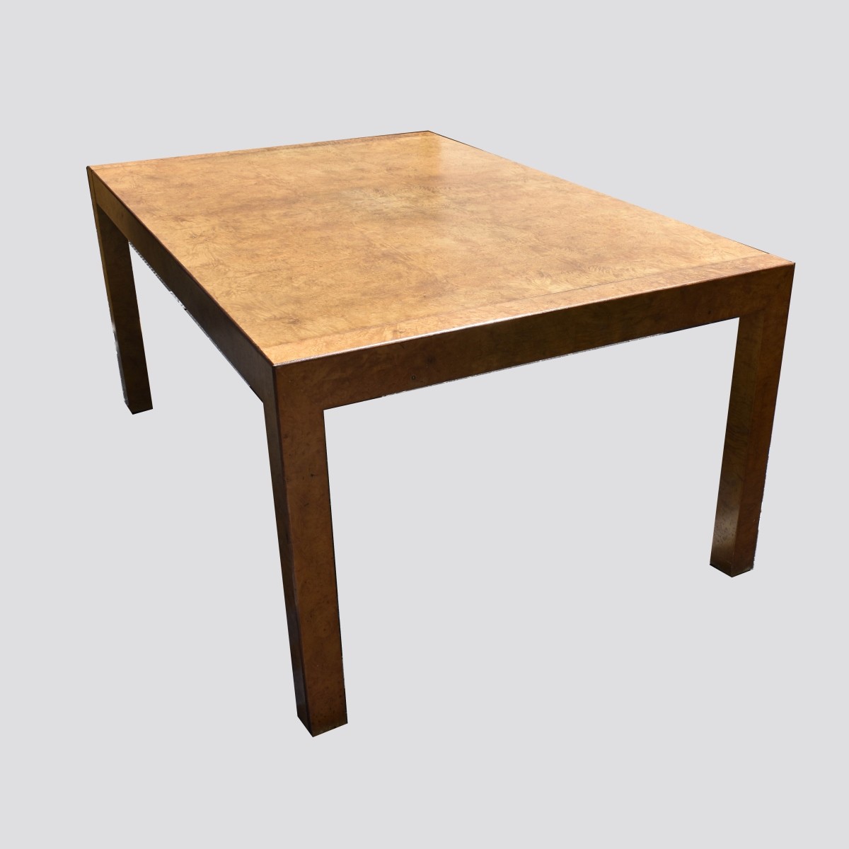 John Widdicomb Burl Elm Wood Dining Table