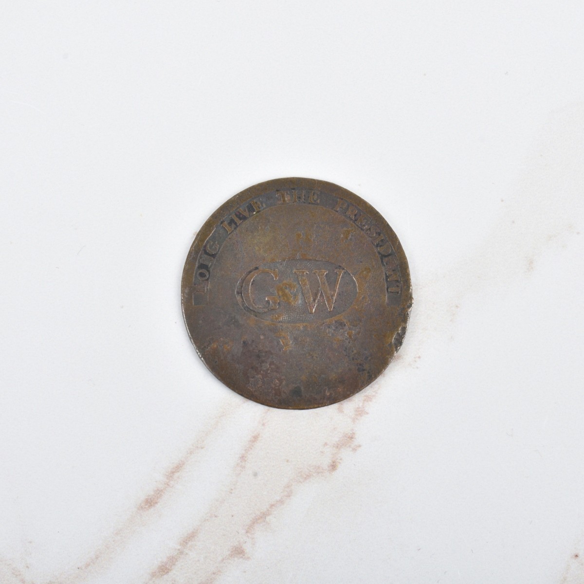 (1789) George Washington Inaugural Button