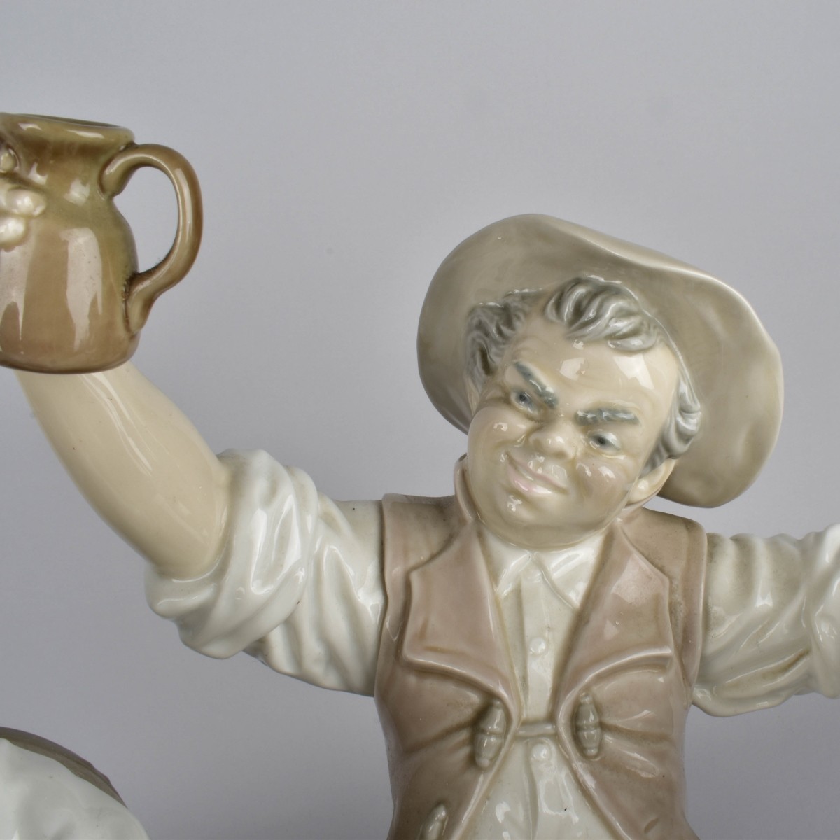 Large Lladro "Tavern Drinkers"