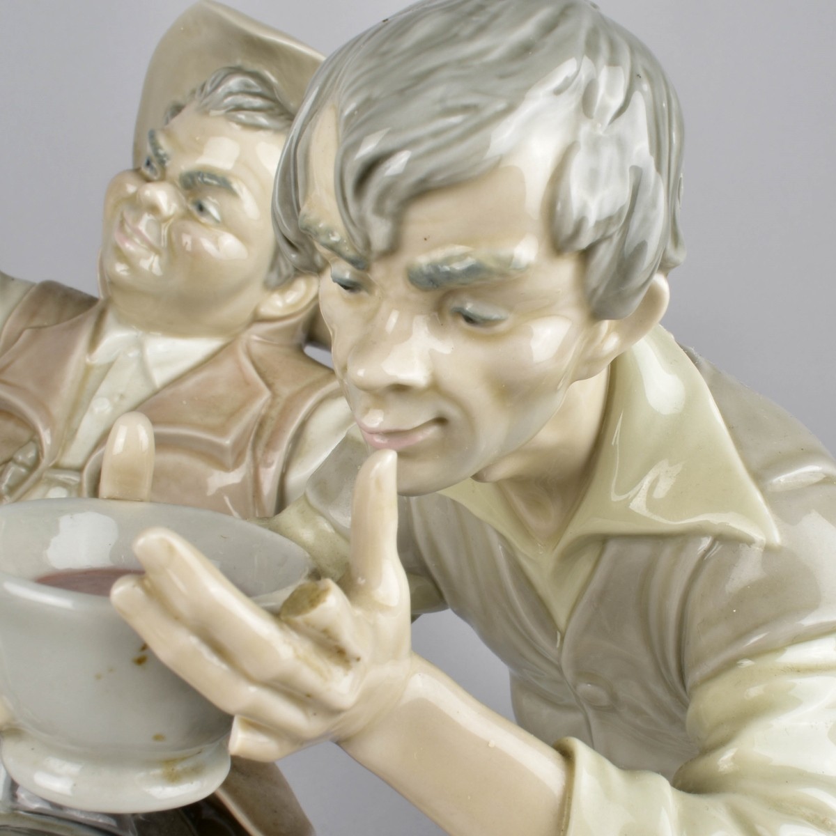 Large Lladro "Tavern Drinkers"