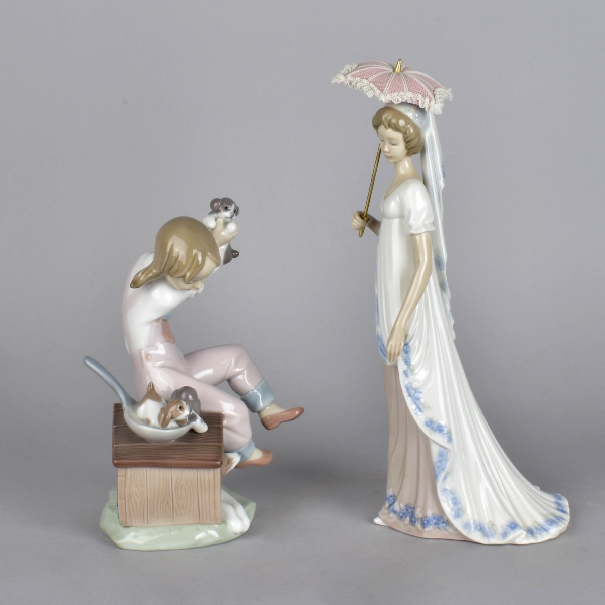 Two Lladro Porcelain Figurines