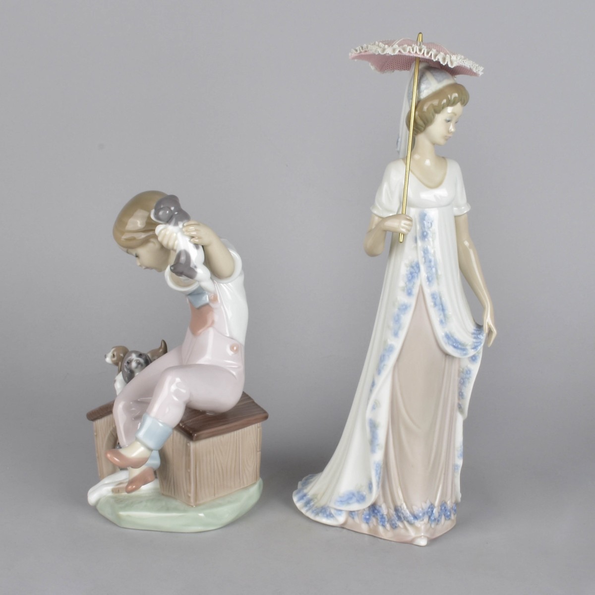 Two Lladro Porcelain Figurines