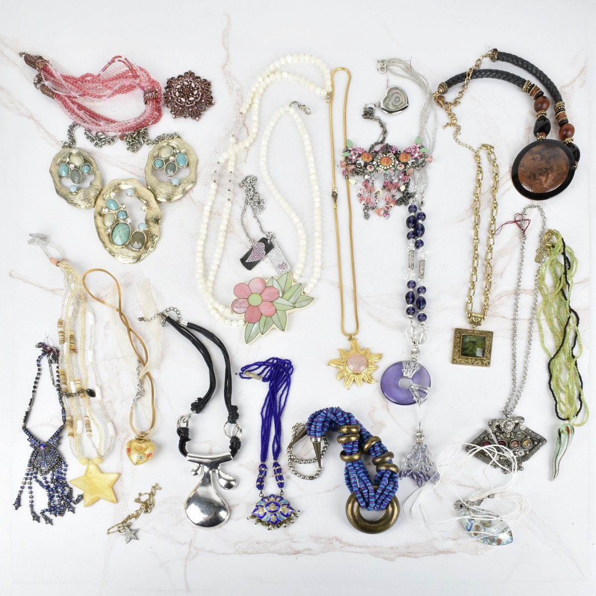 Collection of Fashion Necklaces