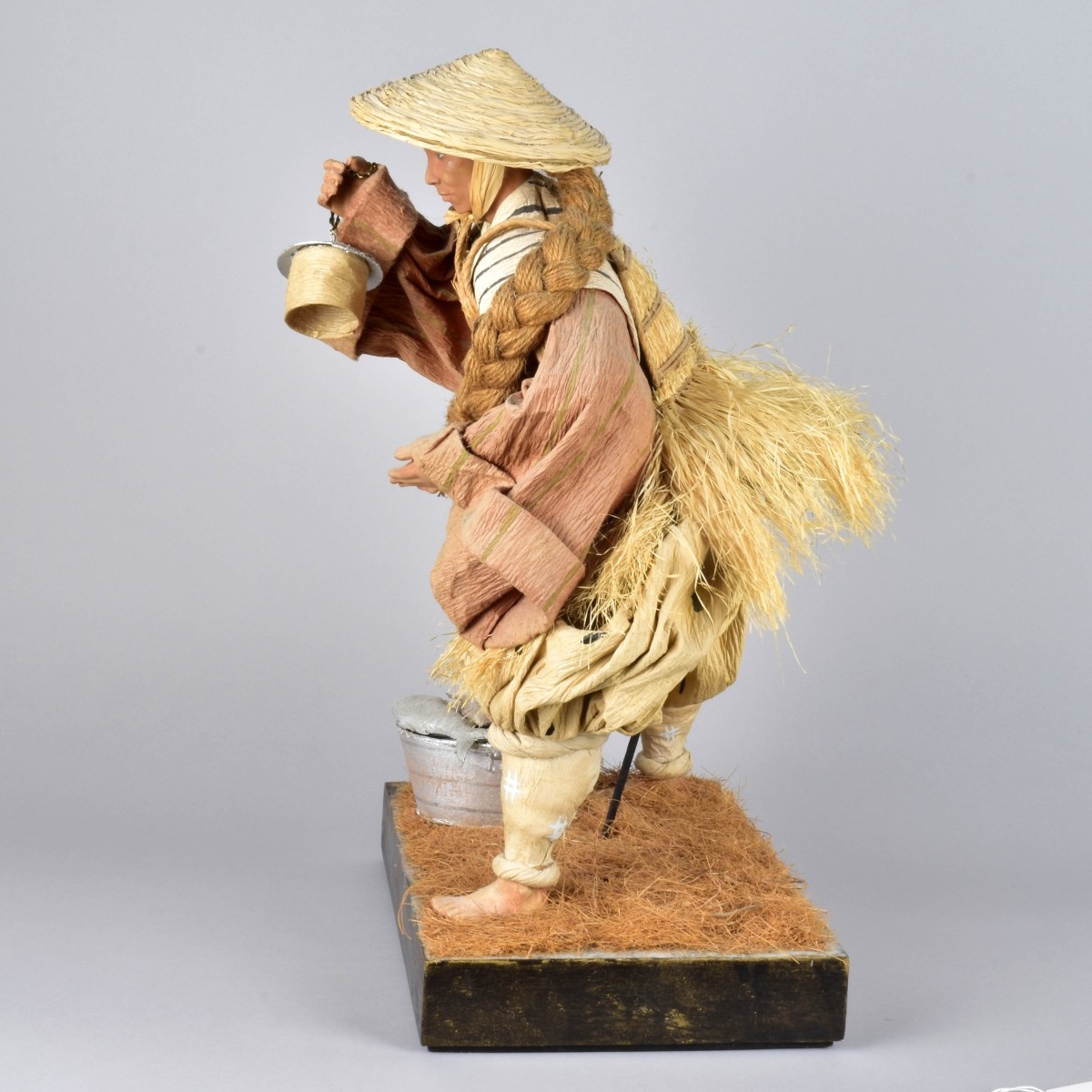 Antique Japanese Doll of a Fisherman