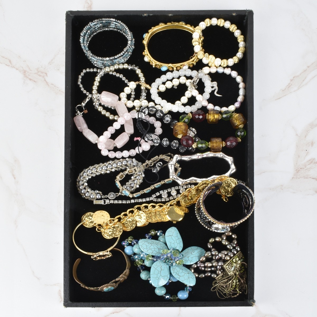 Collection of Fashion Bracelets