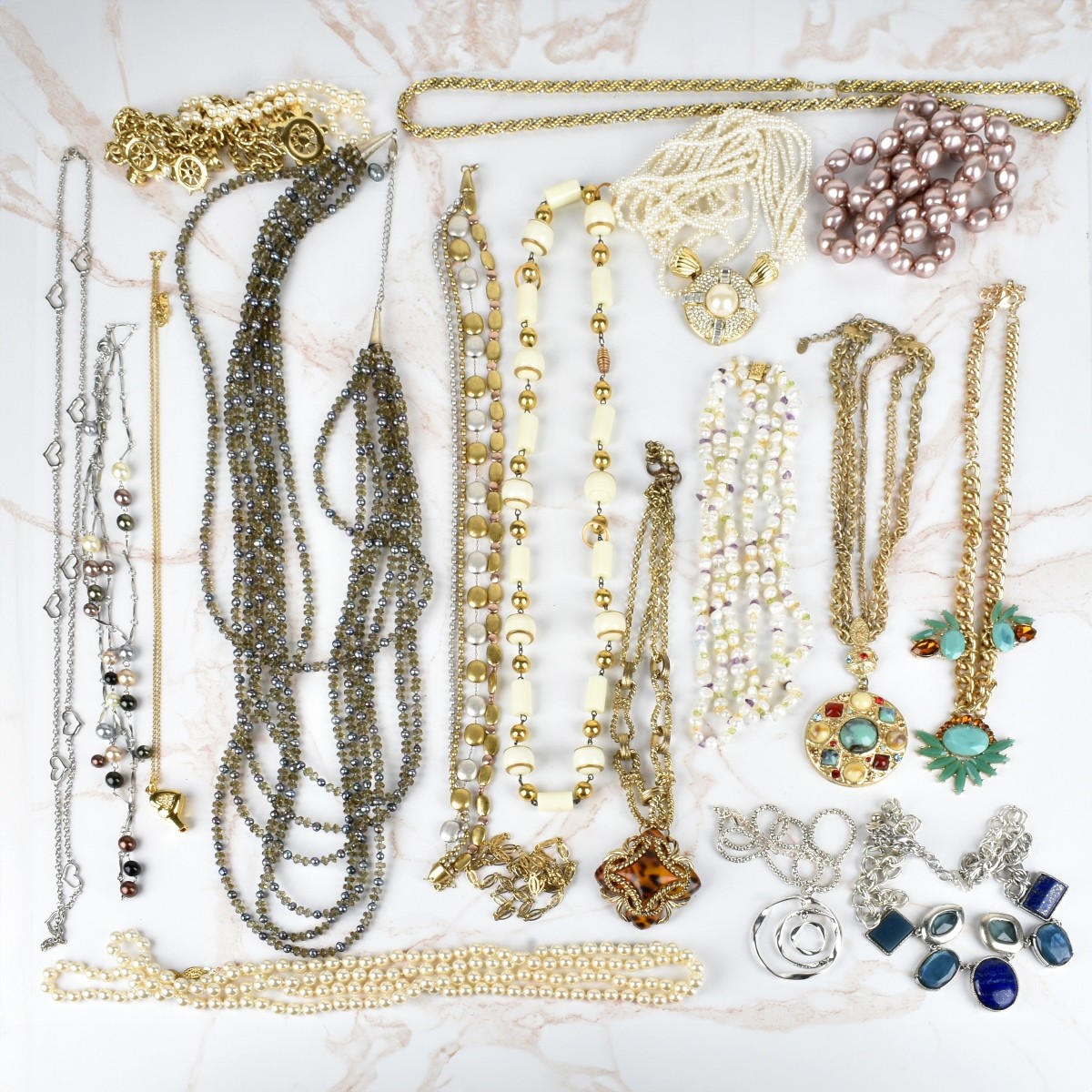 Collection of Fashion Necklaces