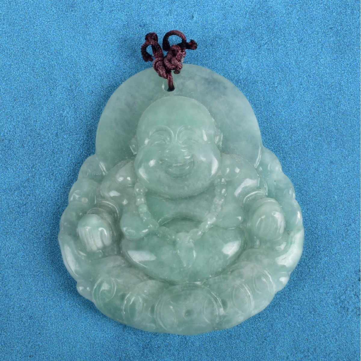 Chinese Carved Buddha Pendant