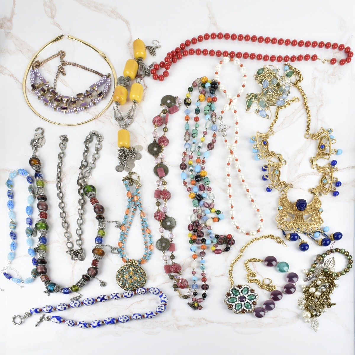 Collection of Fashion Necklaces