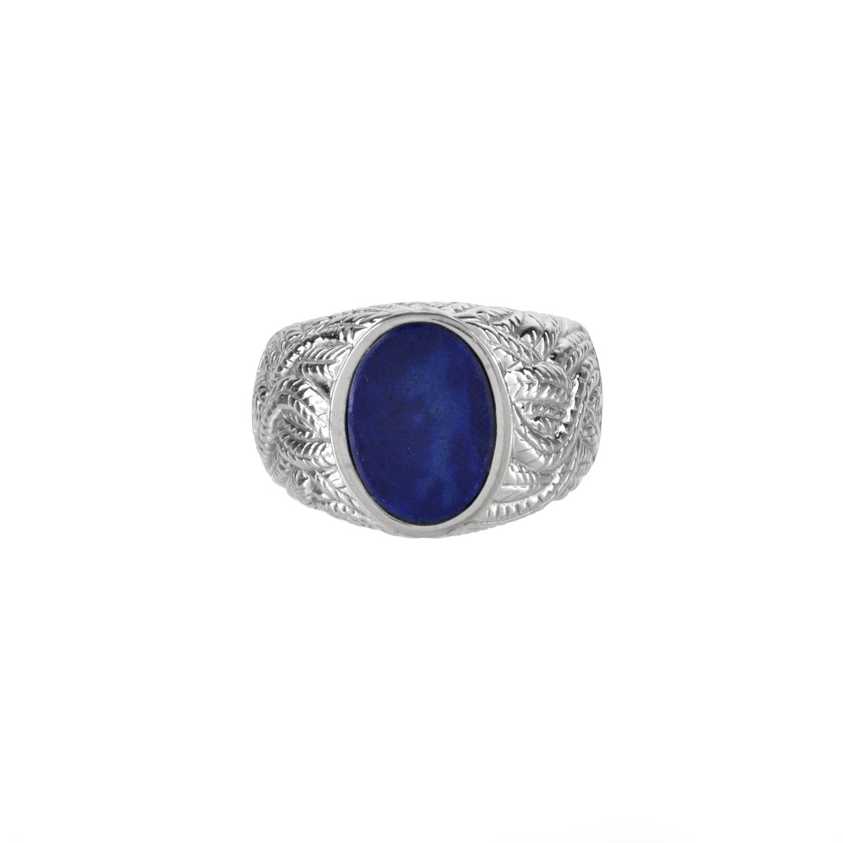 Lapis Lazuli and 18K Ring