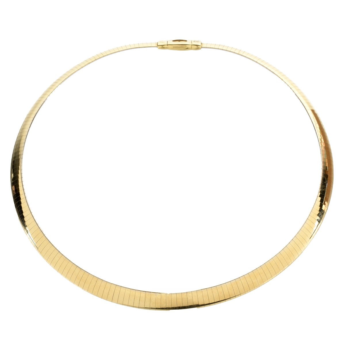 14K Omega Necklace