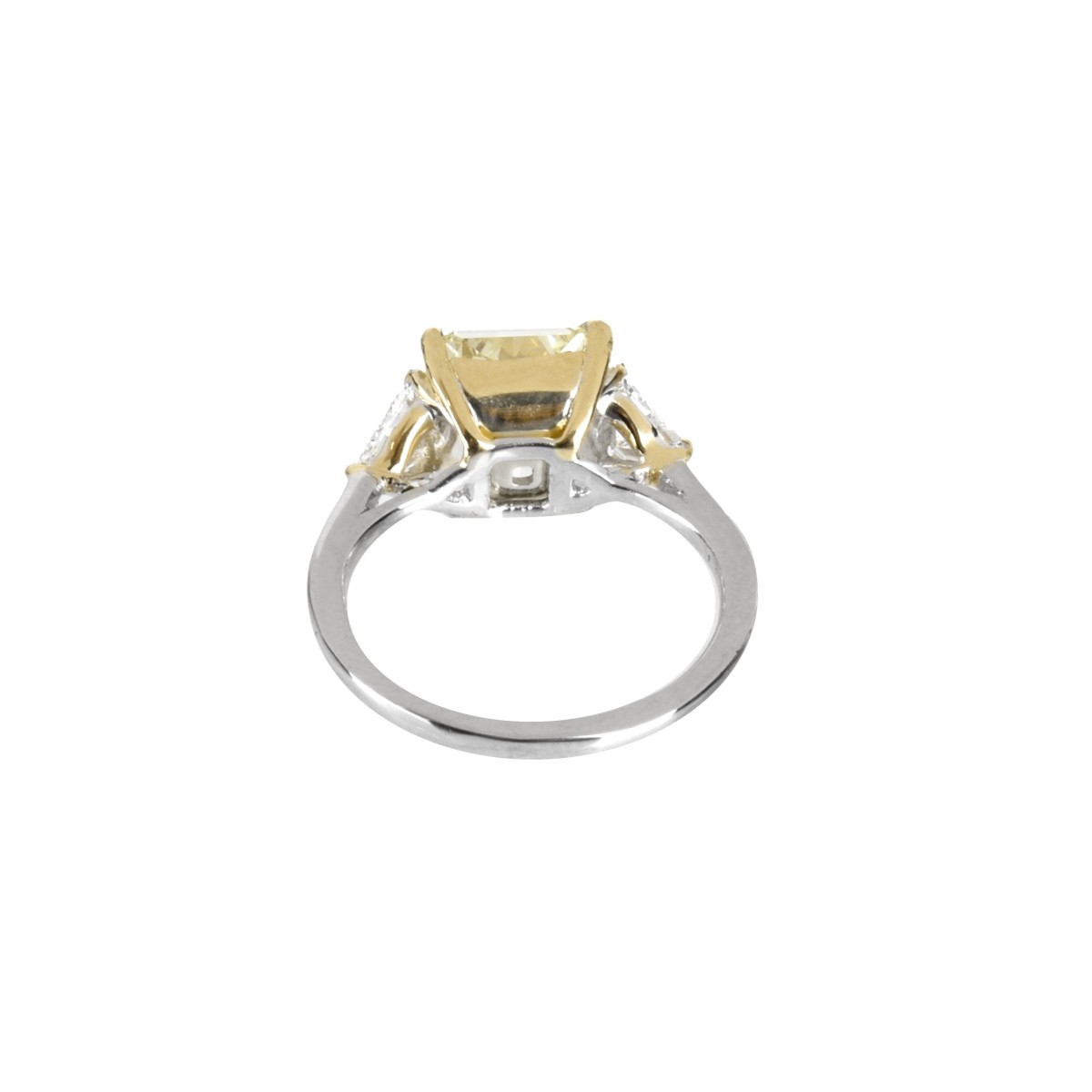 Diamond and 18K Ring