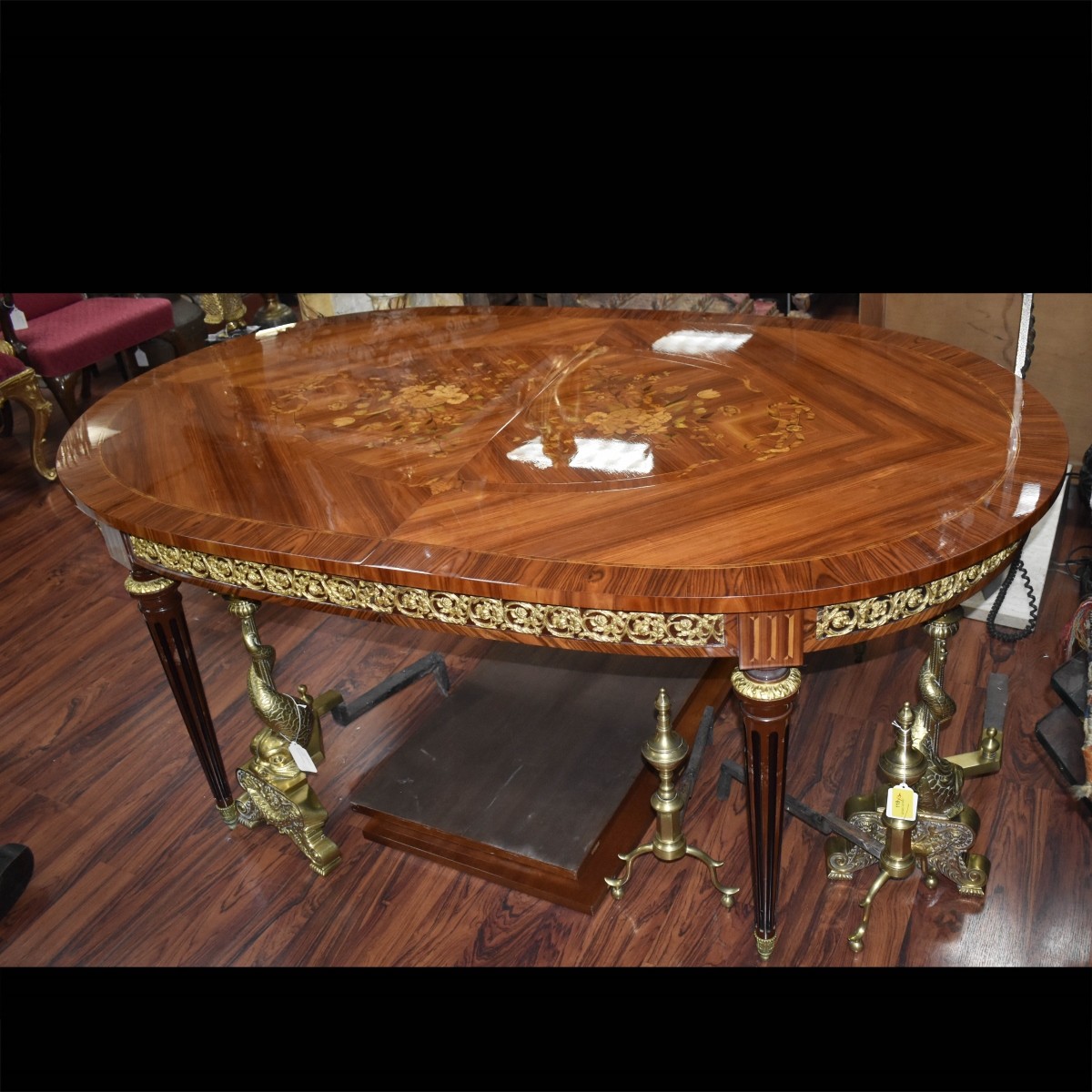 Fine French Louis XVI Style Dining Table