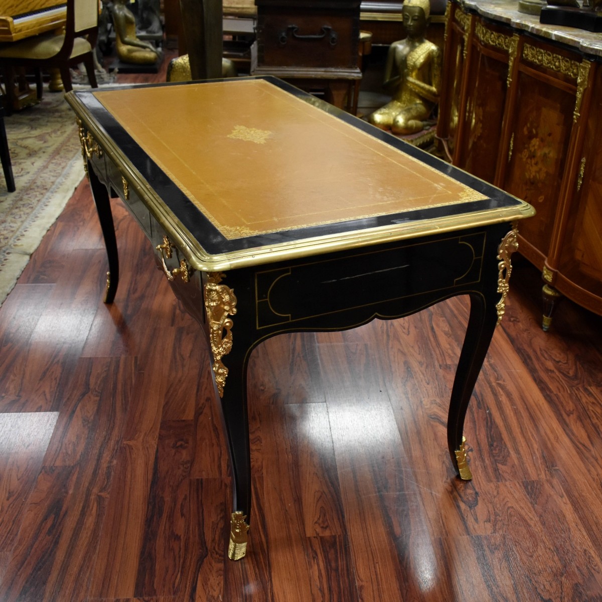 20C Bronze Mount Bureau Plat Desk