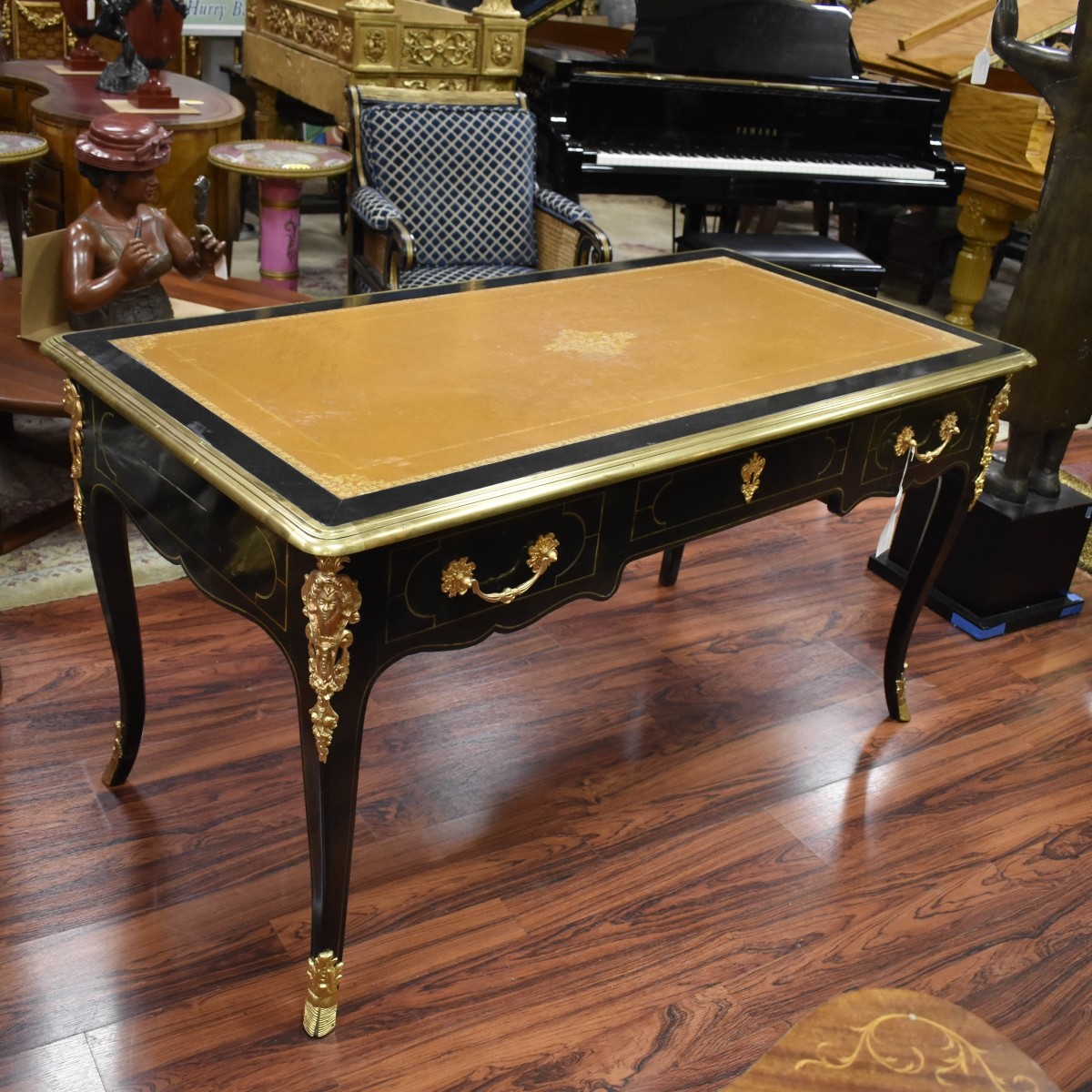 20C Bronze Mount Bureau Plat Desk