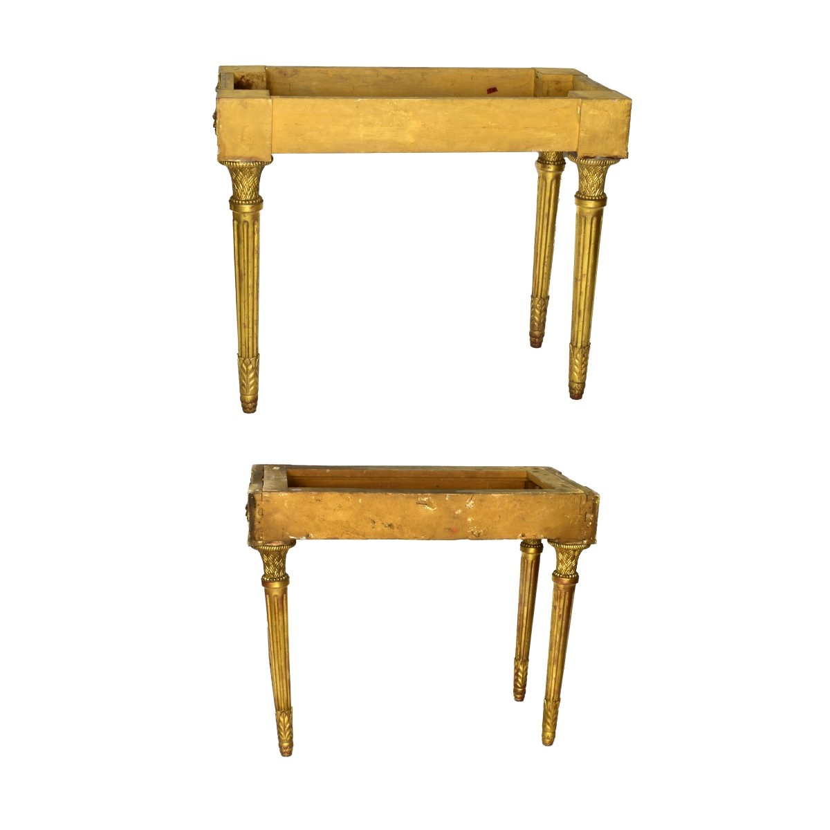 20C Pr. Gilt Wood Console Bases