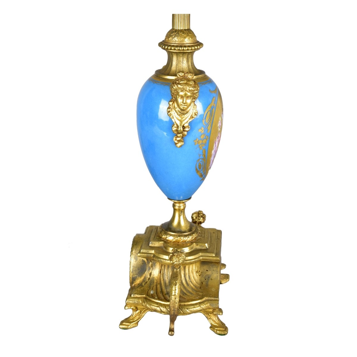 Pair of Antique Sevres Lamps