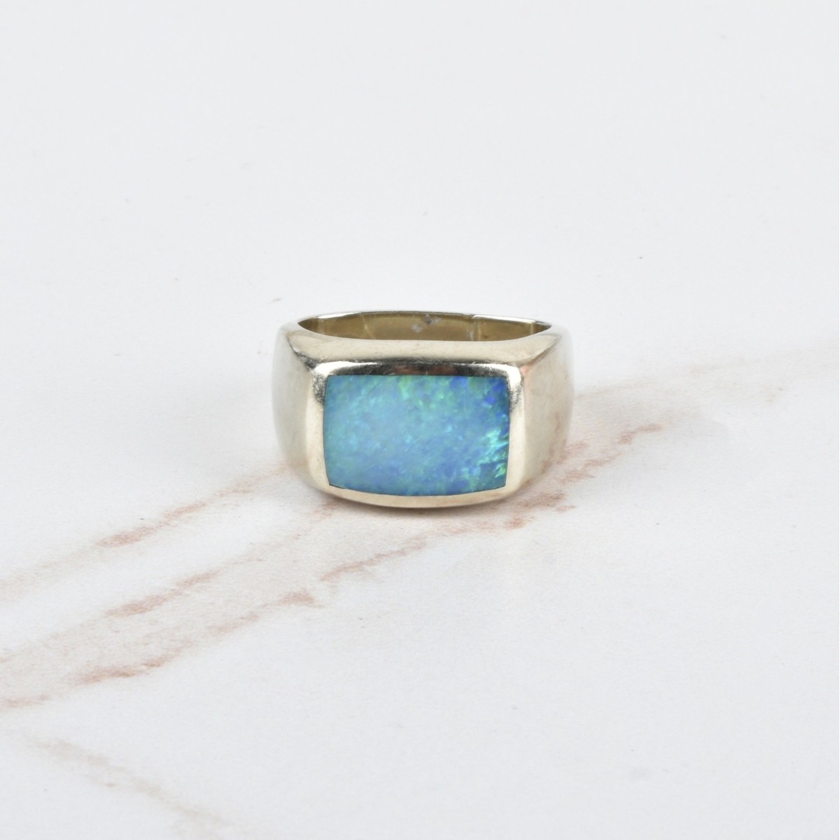 Opal and 14K Ring