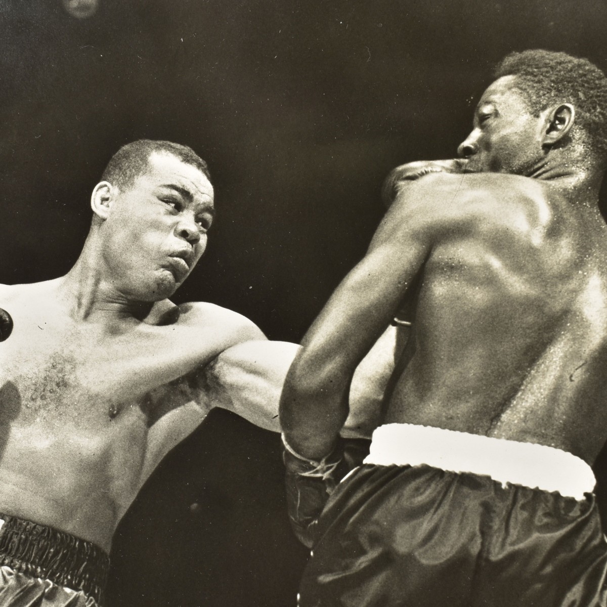 Five Boxing Photograph Memorabilia