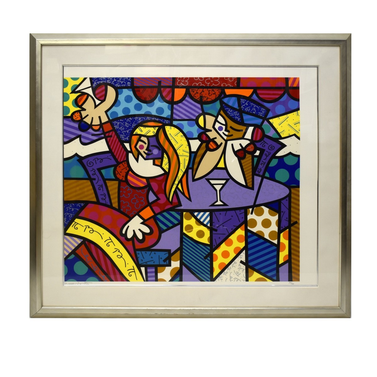 Romero Britto (Brazilian 1963) Lithograph