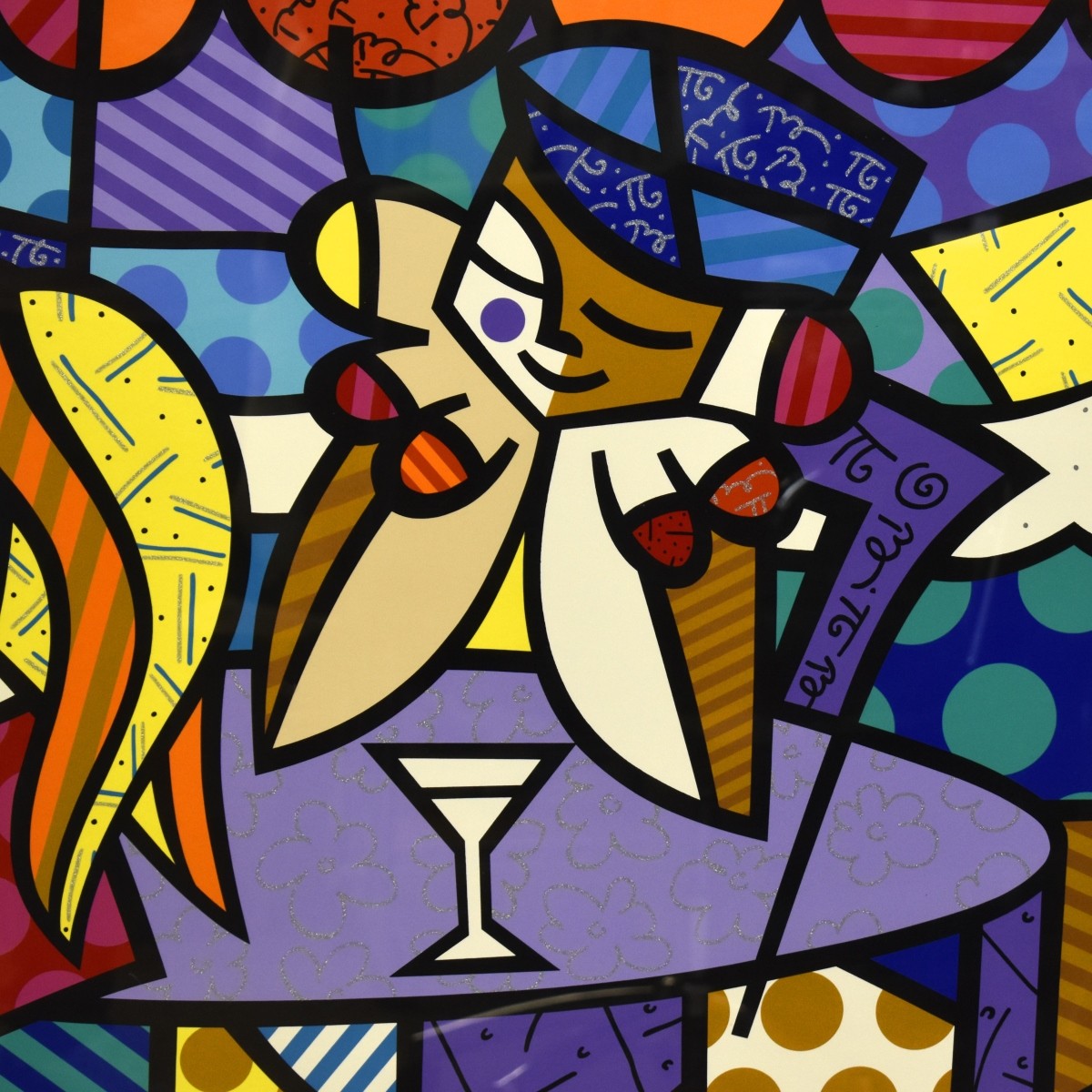 Romero Britto (Brazilian 1963) Lithograph