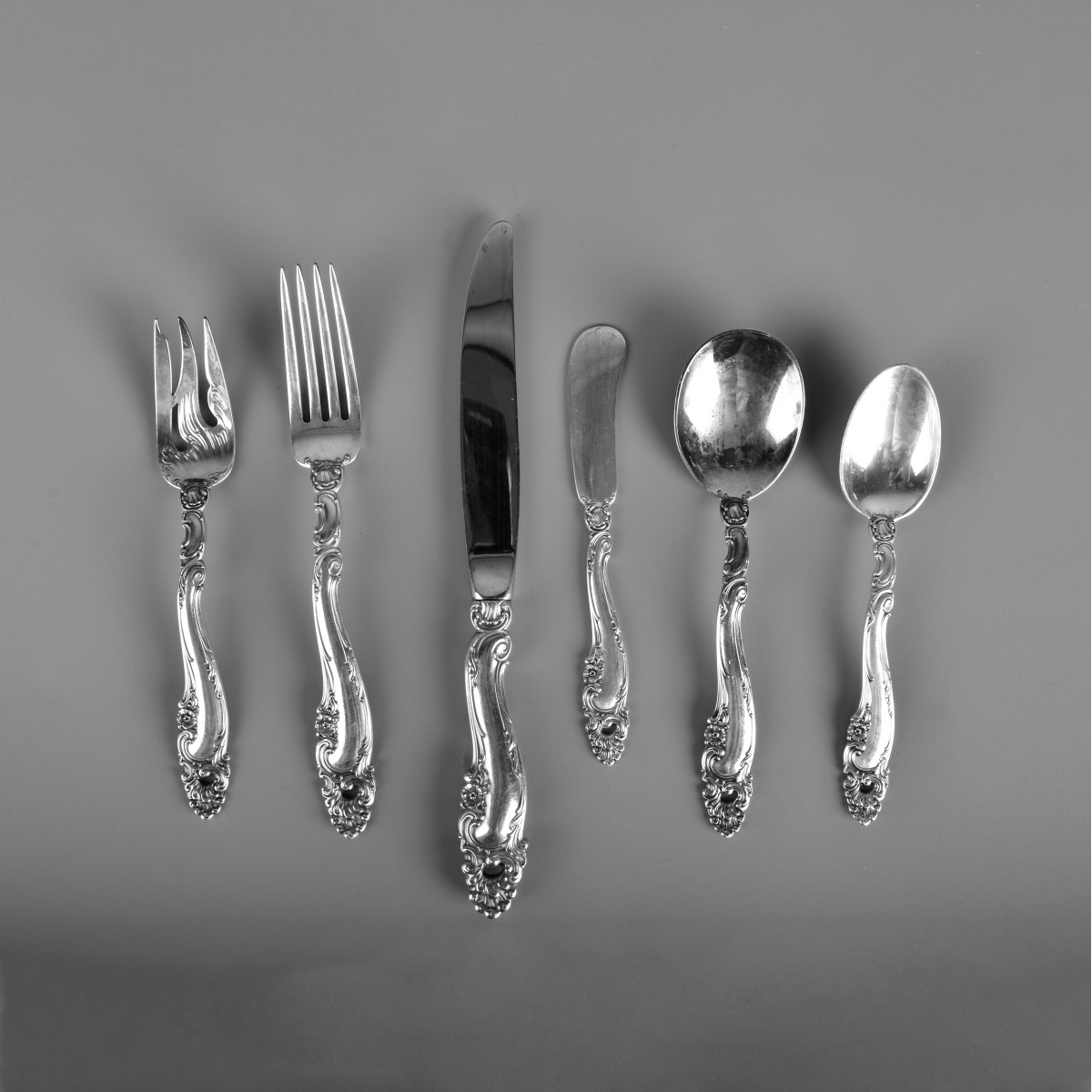 Gorham Decor Sterling Flatware Set