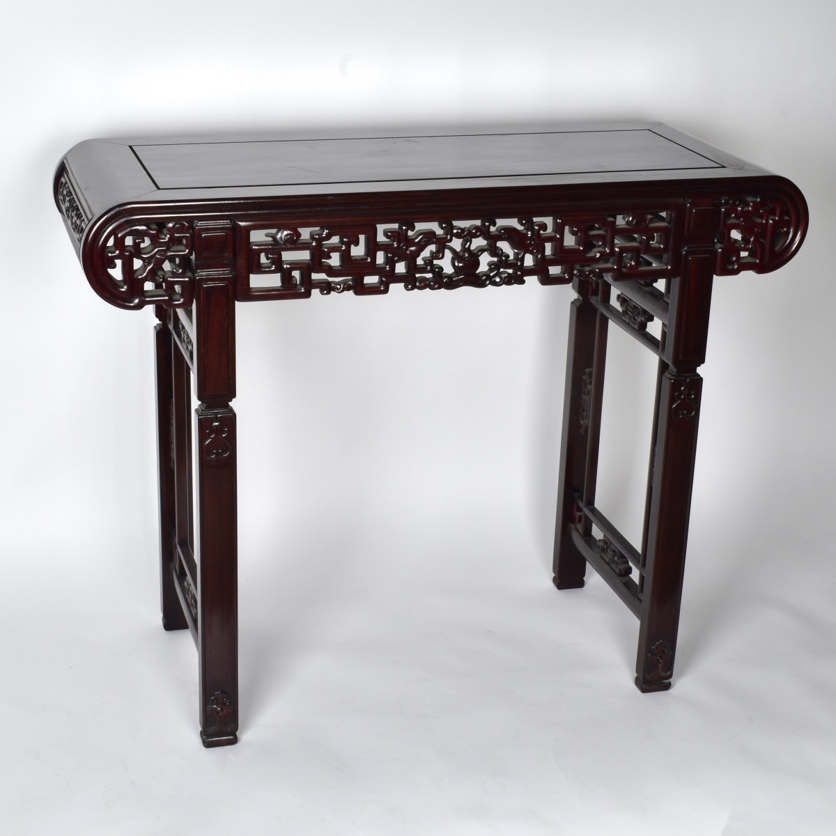 Chinese Carved Ornate Console Table