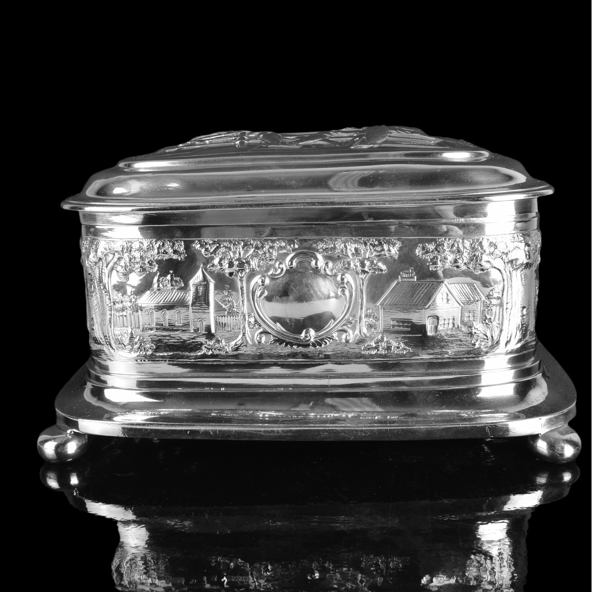 English Sterling Hallmarked Casket