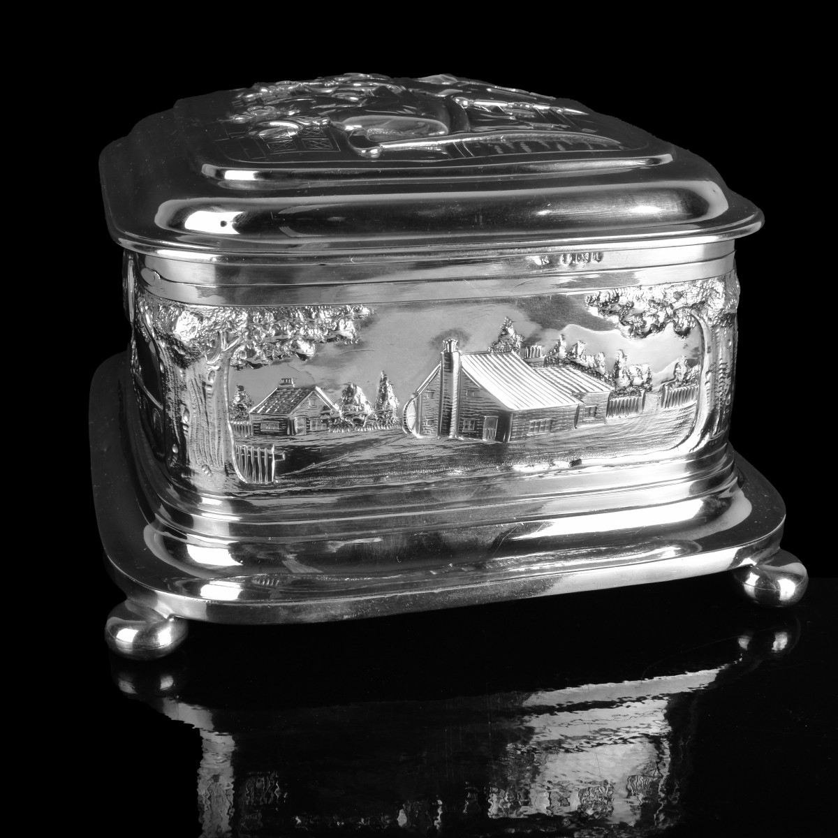 English Sterling Hallmarked Casket