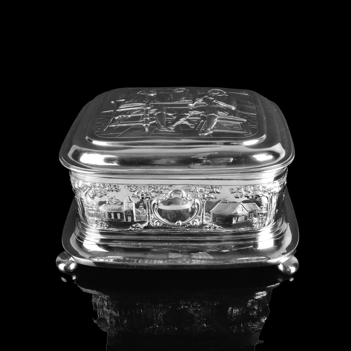 English Sterling Hallmarked Casket