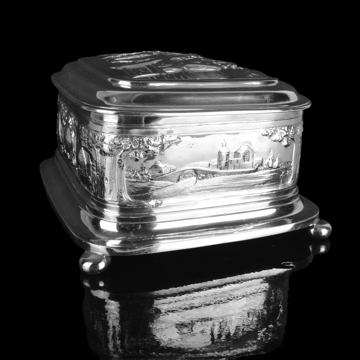 English Sterling Hallmarked Casket